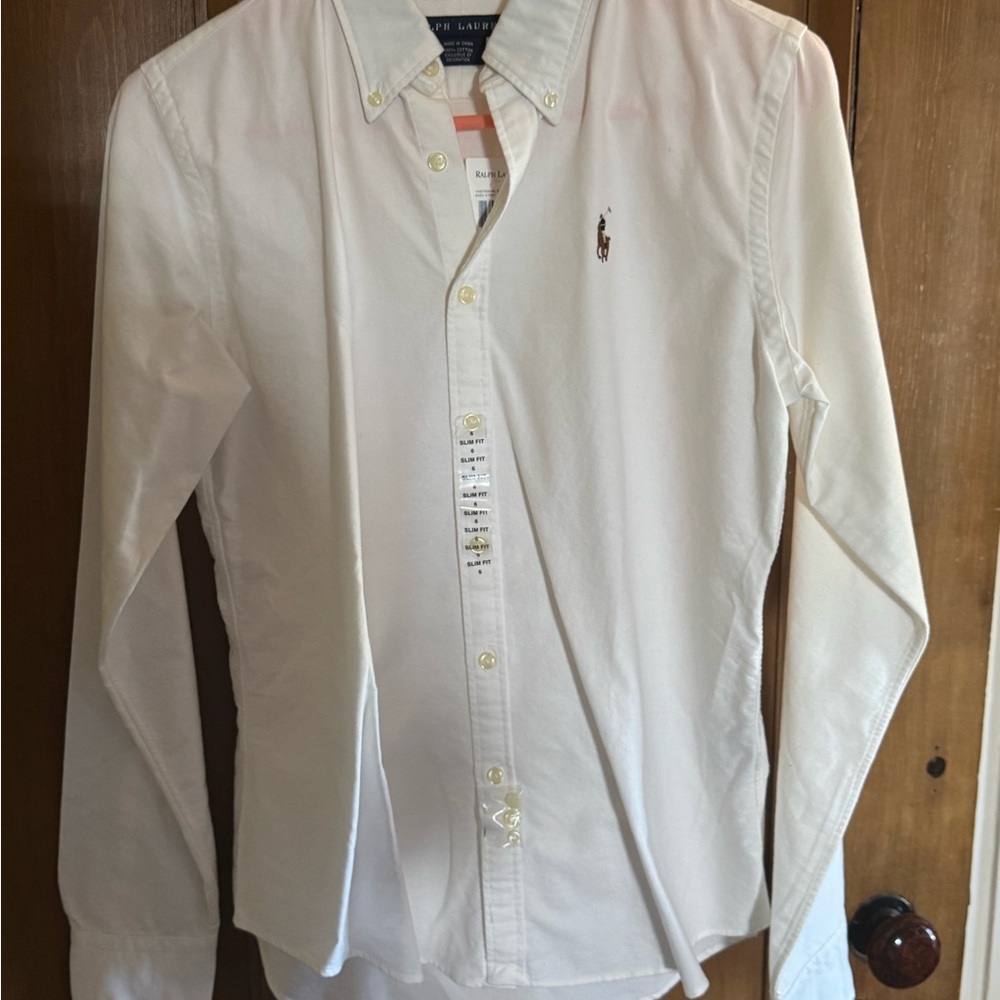 Ralph Lauren women’s dress shirt 6 slim